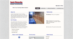 Desktop Screenshot of drybysuperior.com
